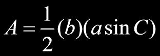 Prove: B a C h Statements Reasons click ABC with side lengths a, b, and c Given Draw an altitude from B to side AC Def