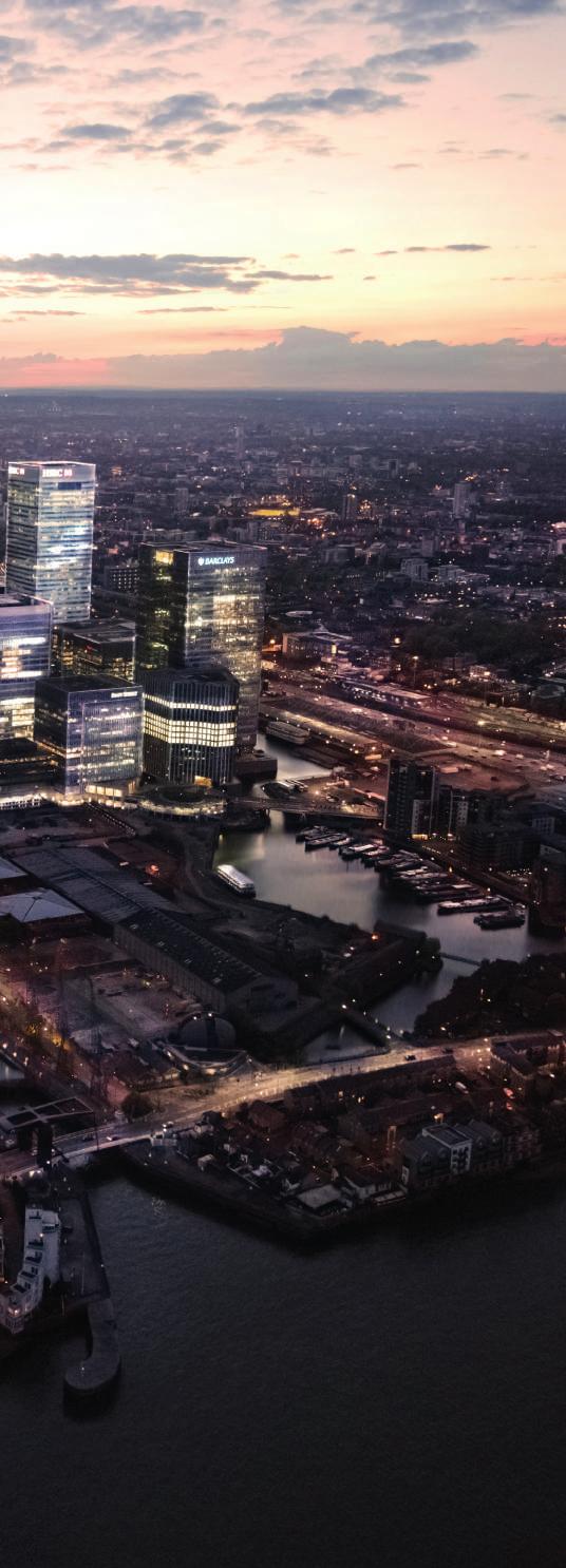 Prestigious Canary Wharf has been transformed from derelict land into one of the world s most sought after mixed-use neighbourhoods containing prestigious office, retail, leisure and residential