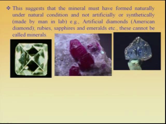 can identify based on the atomic structures also the different minerals and the chemical composition.