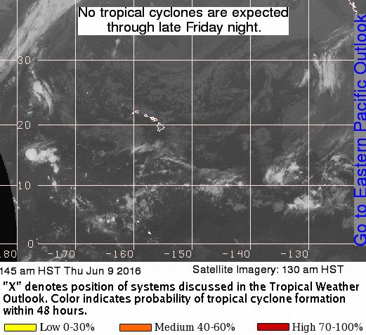 Tropical Outlook Central