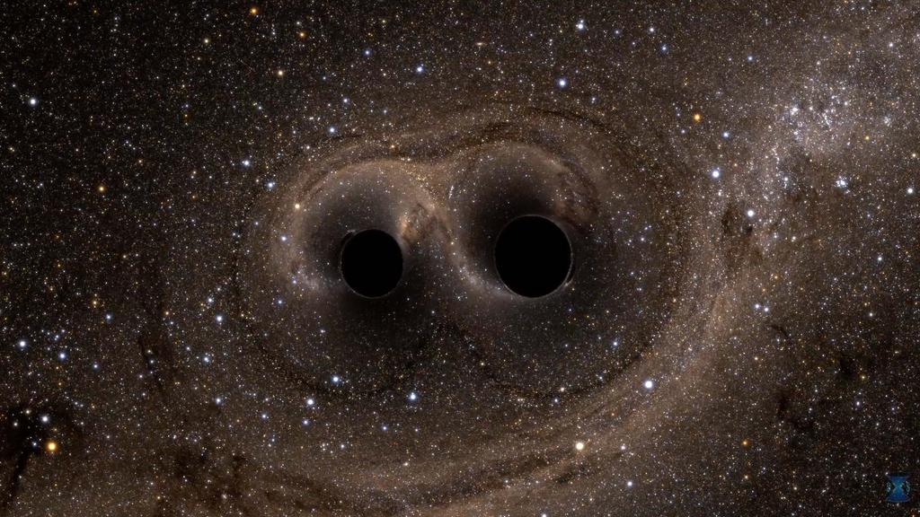 Merging and ringdown of two black holes and their