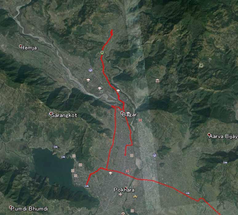 3.4 Pokhara Valley Pokhara Valley Photo 31-33 Armala Distance from epiceter: 71 km from Mw7.8 (4/25) 86 km from Mw6.