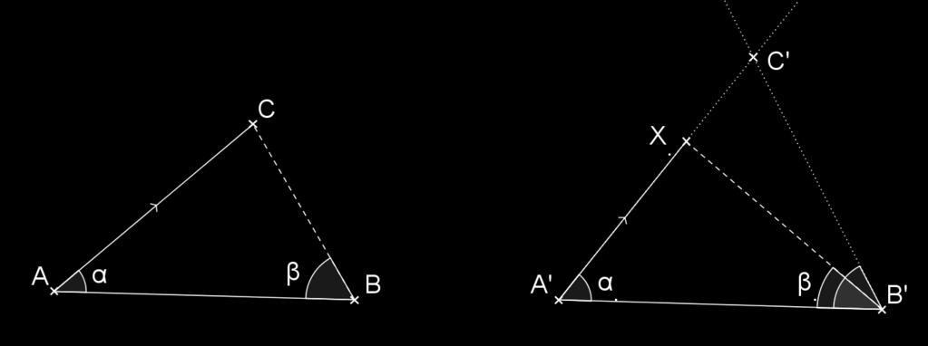 Figure 8: How to get ASA congruence Proposition 3 (ASA Congruence).