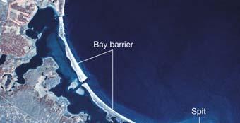 drift Spit Bay barrier Tombolo Barrier island
