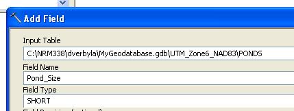 Lab#8: Geodatabase Concepts Page#12 of 25 Step 2) Assign the