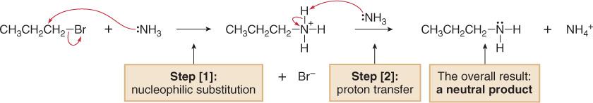 Alkyl Halides and Nucleophilic Substitution General Features of Nucleophilic Substitution Furthermore, when the substitution product bears a positive charge and also