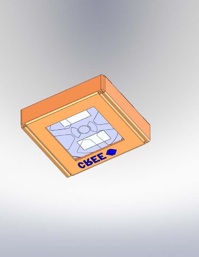 Order Code, Qty, Reel ID, PO # Label with Cree Bin Code, Qty, Reel ID Patent Label (on bottom of box) Copyright 21-214 Cree, Inc.