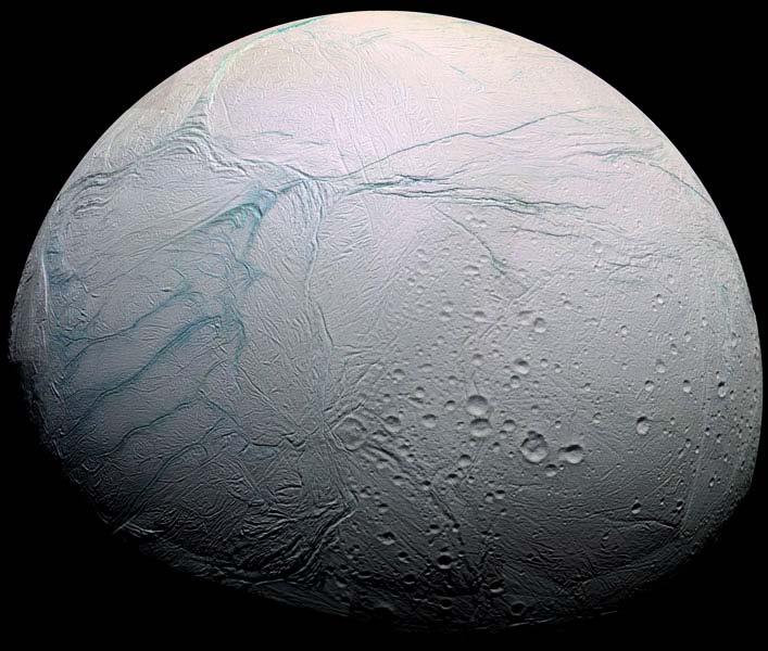 Saturn s moon Enceladus Cryovolcanism - ice geysers erupt on