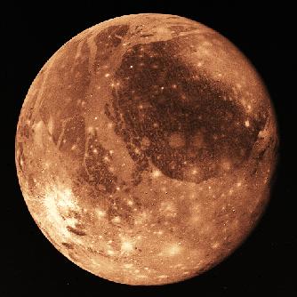 Jupiter s moon Ganymede Ganymede -the largest moon in the Solar System 1) the largest magnetic field of any moon.