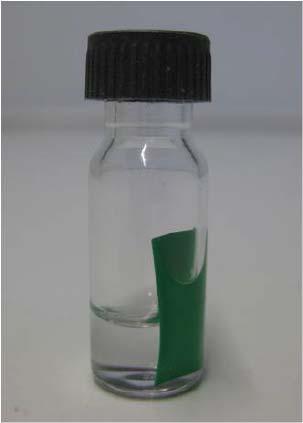 5 μl of each sample was injected into the GC/MS.