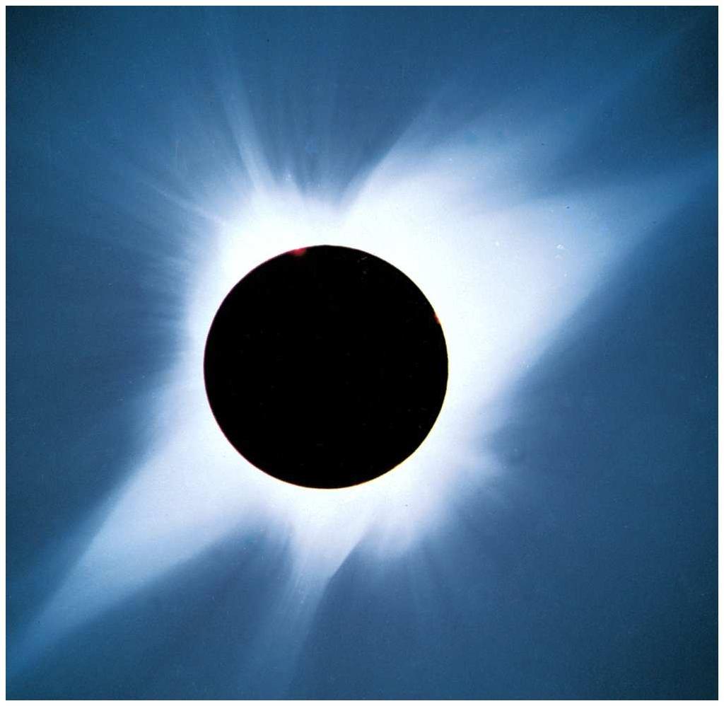 Image of Sun during total eclipse