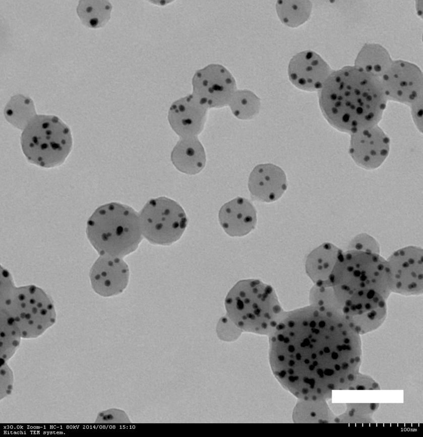 8. TEM image of synthesized Ag nanoparticles. Figure S8.