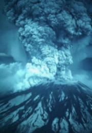 Explosive volcanoes form on