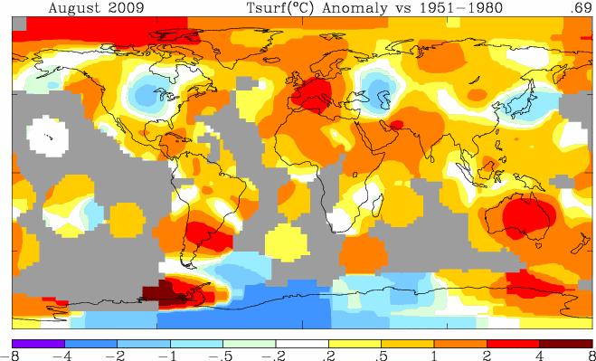 First discriminants of interdecadal variations in (a), (b) January and (c), (d) July temperatures.