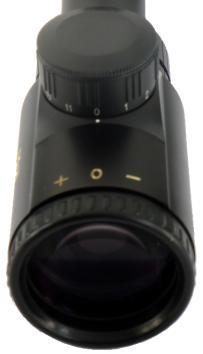 Illuminated Reticle Shooter II Series Scopes equipped with an Illuminated Reticle, can be illuminated in red for use when exterior lighting conditions are less than optimal.