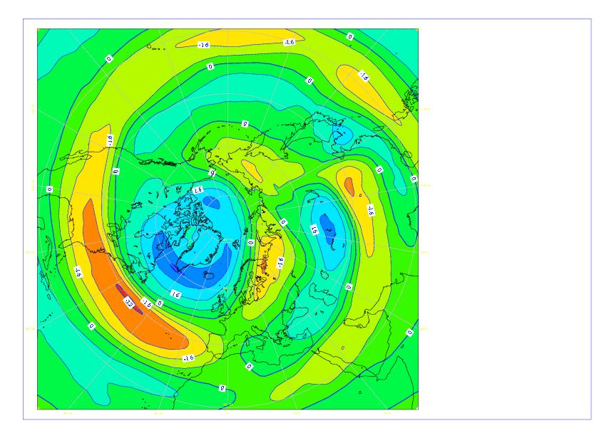 April 2001 2002 2003 2004 2005 2006 2007 2008 2009 Figure 1b. Stratospheric (10 mb) relative vorticity fields from April, 2001 to March, 2009.