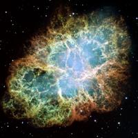 1054 AD When a high mass O type star ends its life, it explodes as a supernova Material from the exploding star