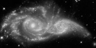 detail: NGC 4038/39 HST Spitz + HST