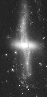 Abell 1689 - HST NGC 3923 -- negative Polar