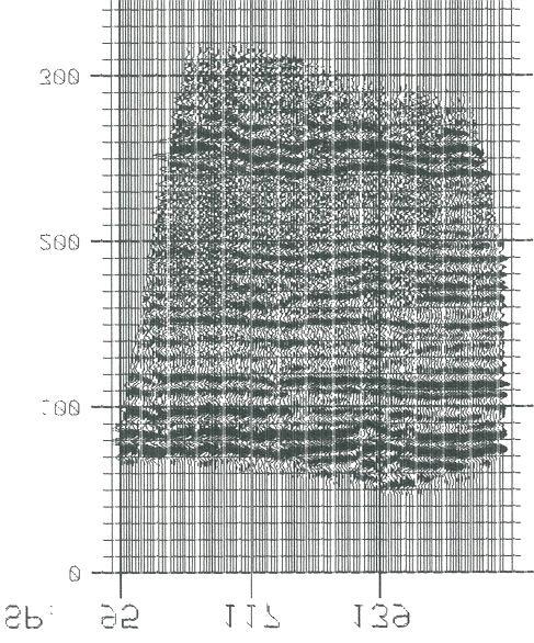 53-3 WORF Sub Q Graneros Dakota pc Bedrock Figure 5. Seismic Reflection Line WORF at the Test Hole 53-3 Location Seismic reflection data is compared with lithology and stratigraphy in this figure.