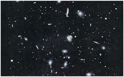 galaxies In an irregular cluster, galaxies are distributed asymmetrically
