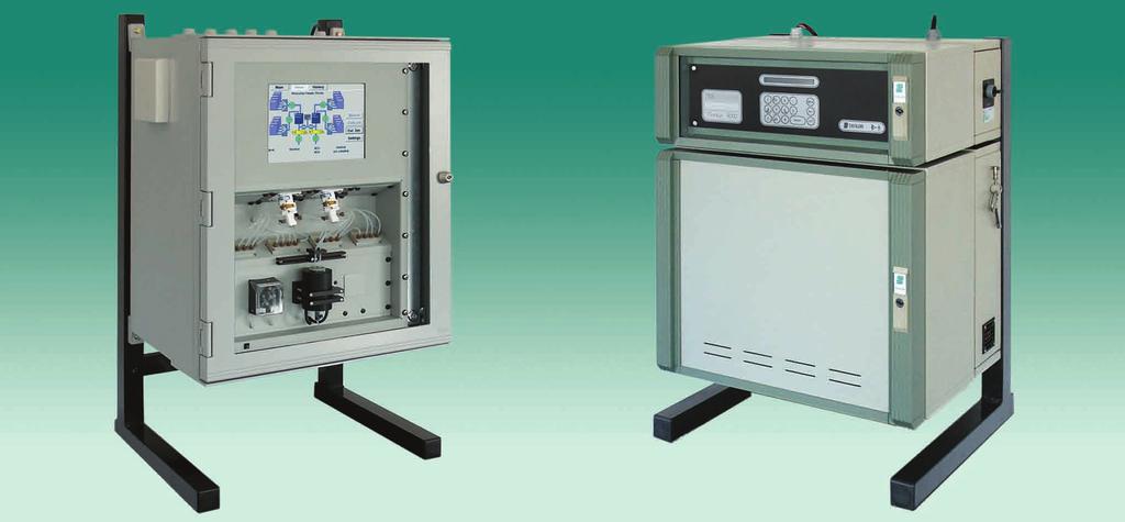 The analyzers easily allow custom-made configurations and applications such as ph, conductivity, turbidity, oxygen etc.