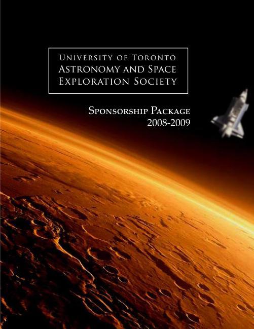 Events Annual Expanding Canada s Frontiers Symposium Largest single-day, space-related event in Canada; annual event since 2003, with up to 1400 attendees in a single event (combined attendees of