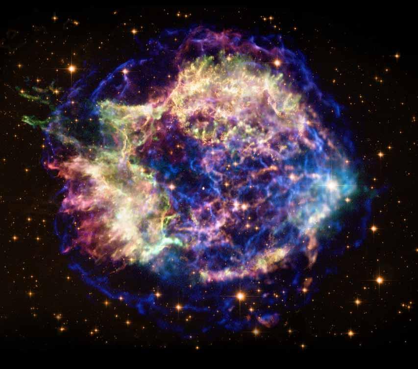 Cassiopeia A Astronomers have discovered evidence that a bizarre, friction-free state of matter exists in the neutron star at the center of the famous Cassiopeia A supernova remnant.