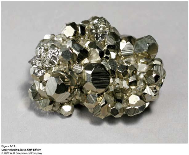 Minerals Pyrite and its