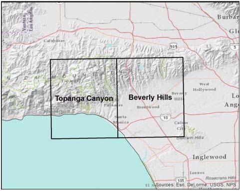 were released to the Cities of Beverly Hills, Culver City, Los Angeles, Napa, Santa Monica, Vallejo, West Hollywood, and the Counties of Los Angeles and Napa by the California Geological Survey (CGS)