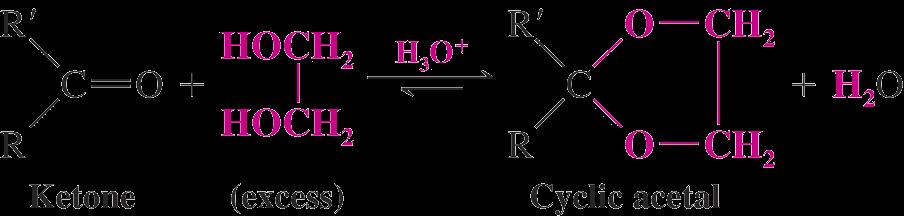 (-Nu) Cyclic Acetals Addition of a