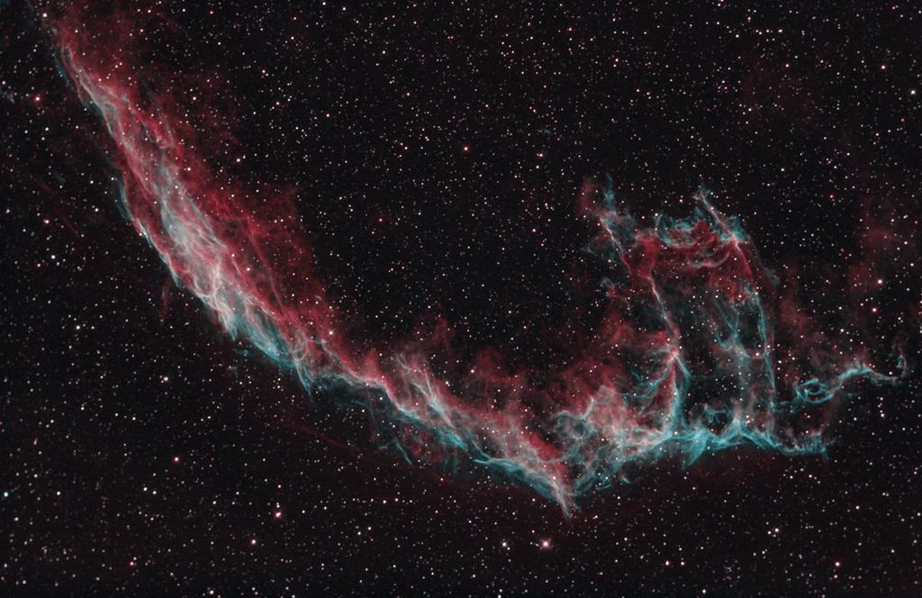 NGC 6992 in bicolor by LAS member Brian