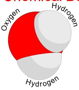 Chemical Bond Water H 2 O Oxygen O 2 Table Talk: How many atoms are in each of these molecules?