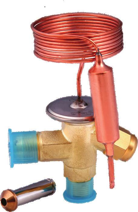 RFKA SERIES Thermostatic Expansion Valve STANDARD RFKA series thermostatic expansion valves are used to adjust mass flow of refrigerant into the evaporator while controlling the refrigerant s