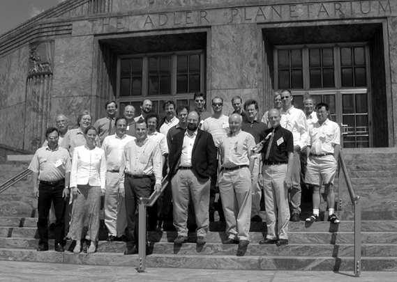 Fig. 1. Participants in the cosmic ray workshop at Adler Planetarium.