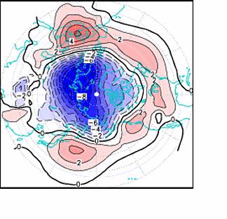 DJF sea-level pressure response to 2xCO 2 (J.E.