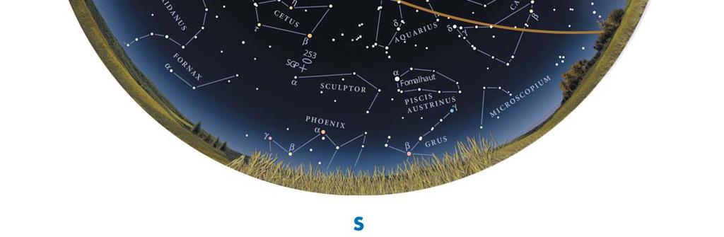 Farmers used constellations to distinguish seasons in places where weather