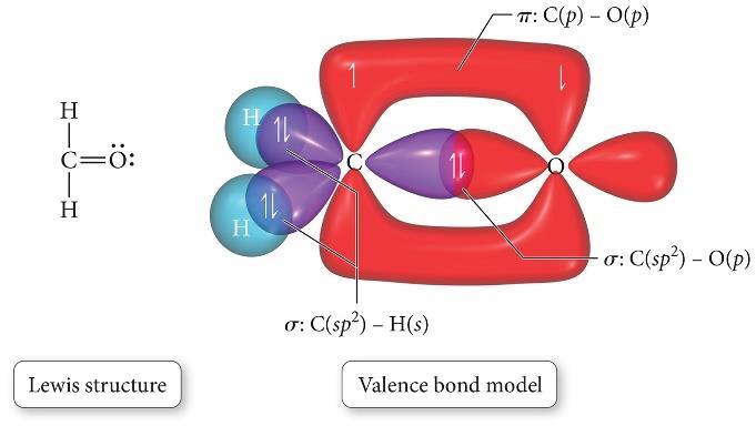 Between unhybridized parallel p orbitals The interaction between parallel orbitals is not as strong as between orbitals that point at each other; therefore, σ bonds are
