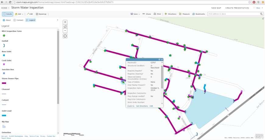 GIS Feature Inspection An example