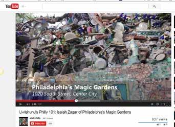 Videos related to the Philadelphia Mural Arts Program Included on the