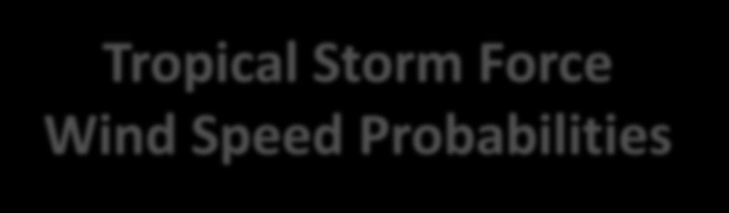 Tropical Storm Force Wind Speed