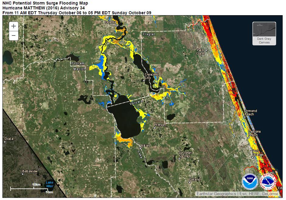 Reasonable Worst Case Storm Surge Heed the advice of Local officials.