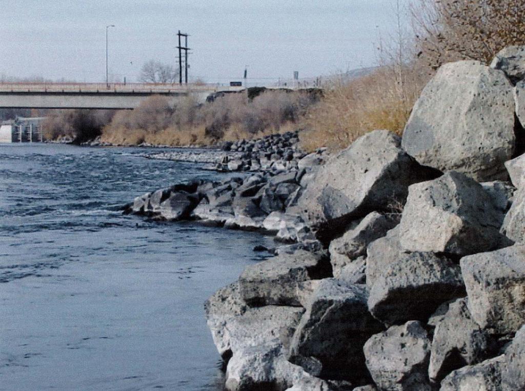 The groins were installed on the Yakima River near the City of Yakima, Washington in 1997.