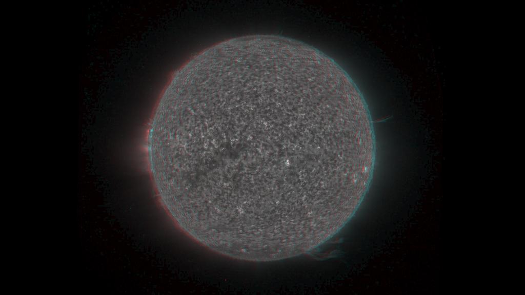 First-Ever 3D Images of the Sun from STEREO NASA's Solar TErrestrial RElations Observatory
