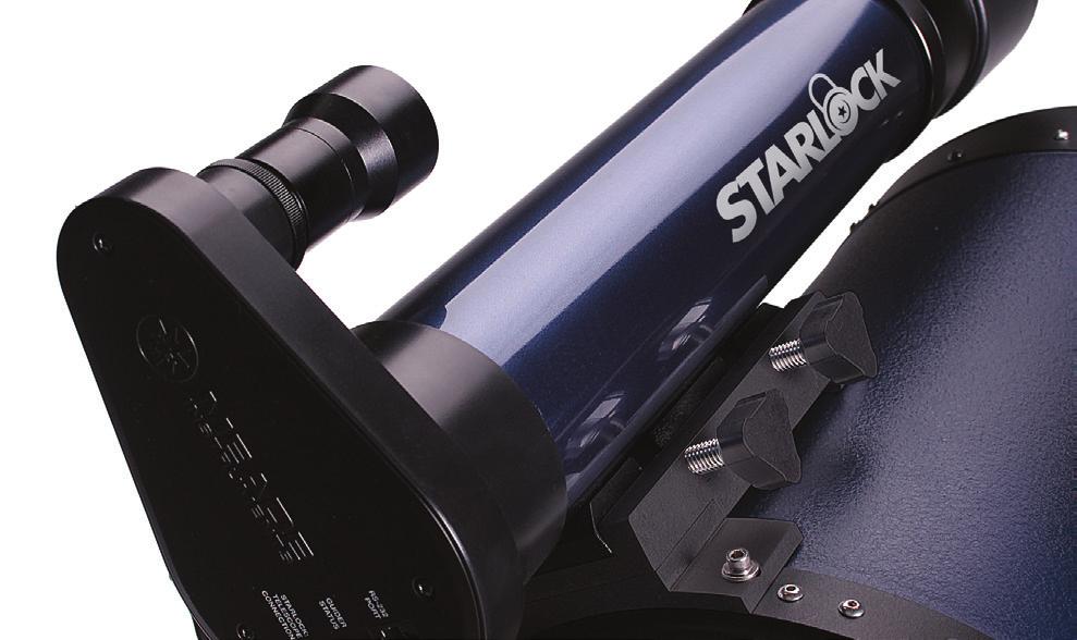 StarLock Full-Time 6 Constructed of machined stainless steel and aircraft grade 6061-T6 aluminum, the LX850 mount presents a rock-solid platform with precision roller bearings on both axes and a 1.