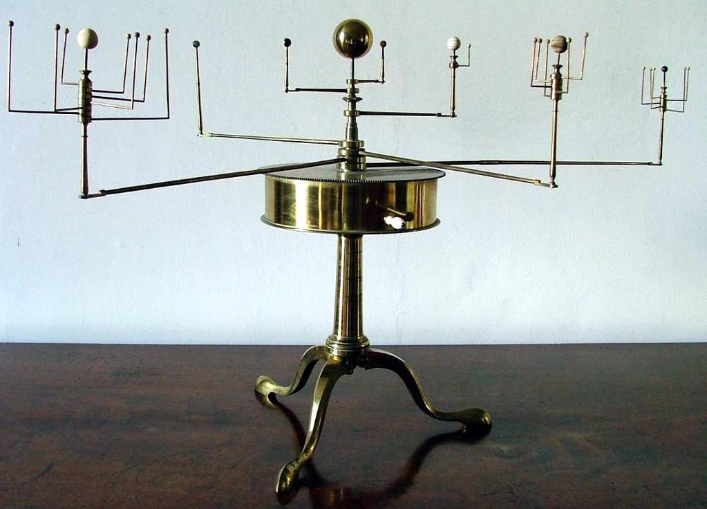ASTR Tutorial : A Human Orrery An orrery is a mechanical model of the Solar System.