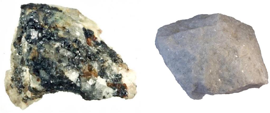 If your rock has crystals it will probably be an igneous rock or an igneous rock