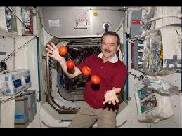 Misconception: astronauts feel weightless because there is no gravity in space Canadian Space Agency The gravity above the atmosphere is almost as much as on the ground The