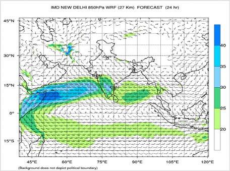 during 1-30 August 2011 along with WRF-