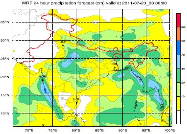 Case-3 : A Depression during 22-23 September, 2011 The month of September received good rainfall and the withdrawal of monsoon was